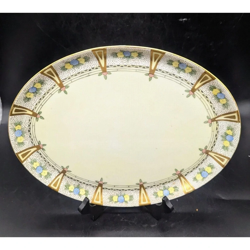Antique Art Deco J.Pouyat Limoges 12